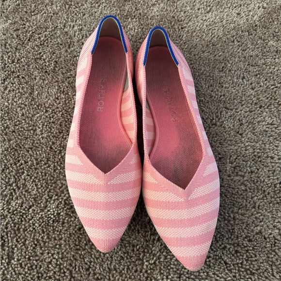 Rothy's The Point in Macaron Stripe - Picture 5 of 10